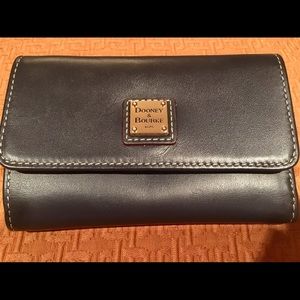 Dooney & Bourke Midnight Blue leather wallet
